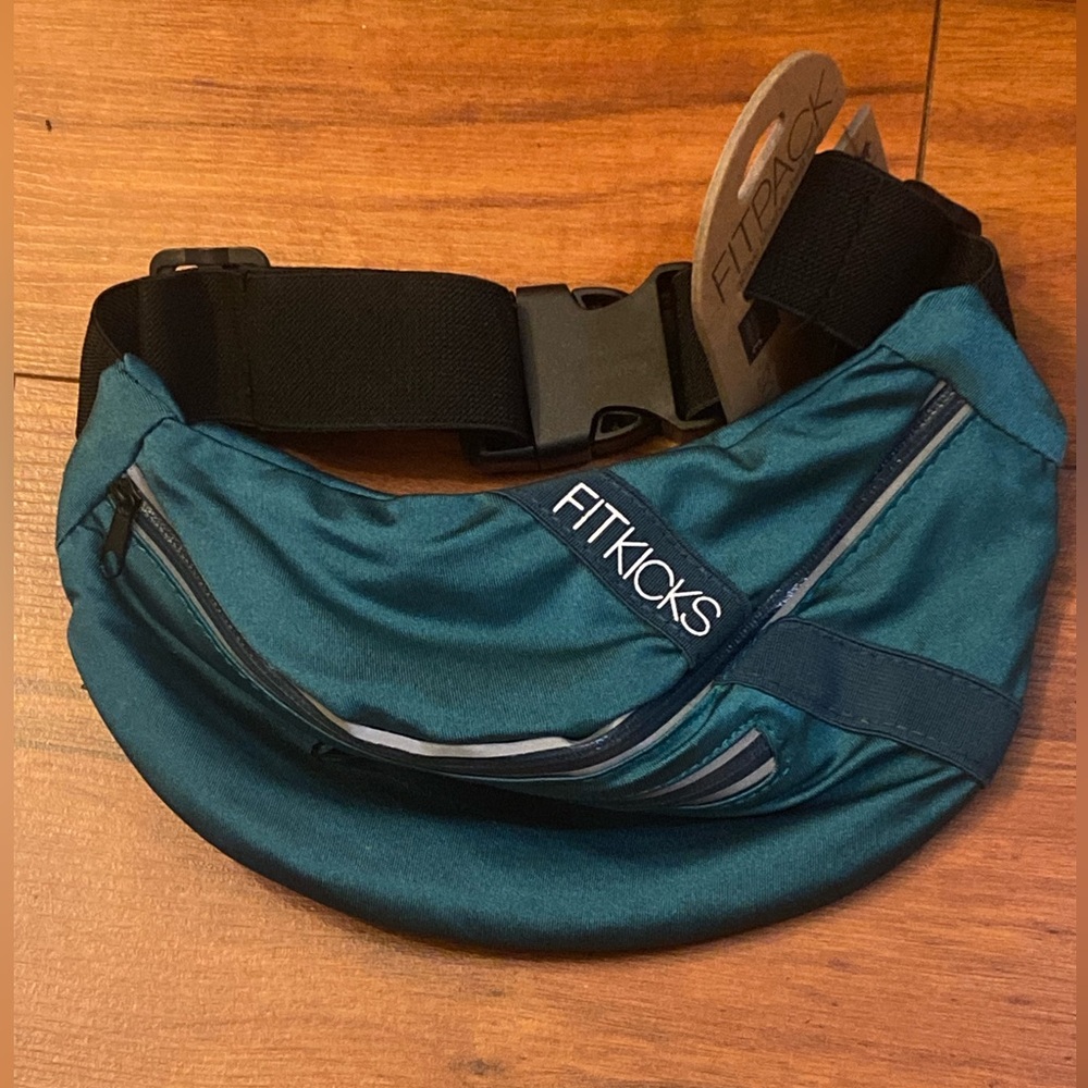 Fitkicks Teal Belt Bag